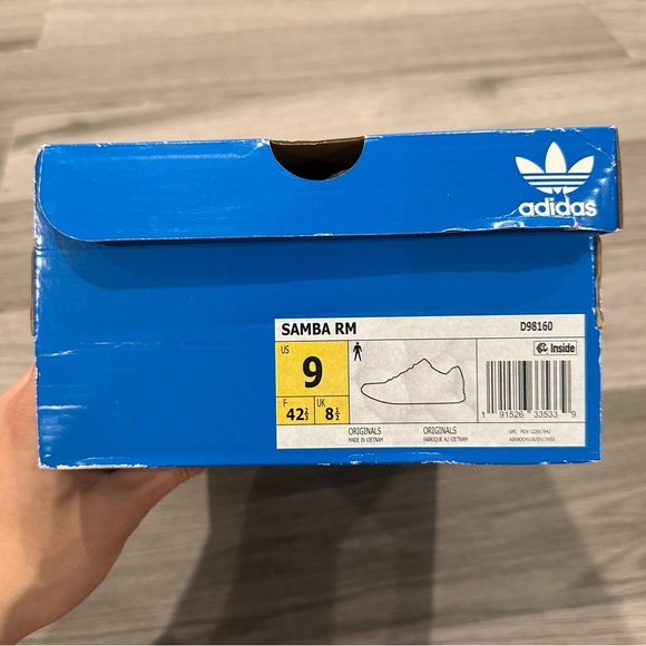 Adidas Originals Samba RM Bliss Light Brown Sneakers D98160 2019 - Picture 10 of 11